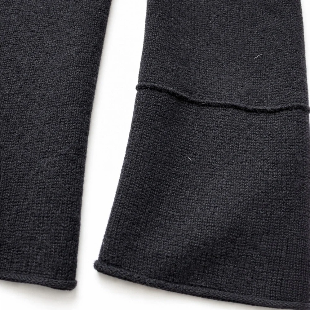 Magaschoni 100% Black Cashmere Cardigan Medium - Picture 4 of 7